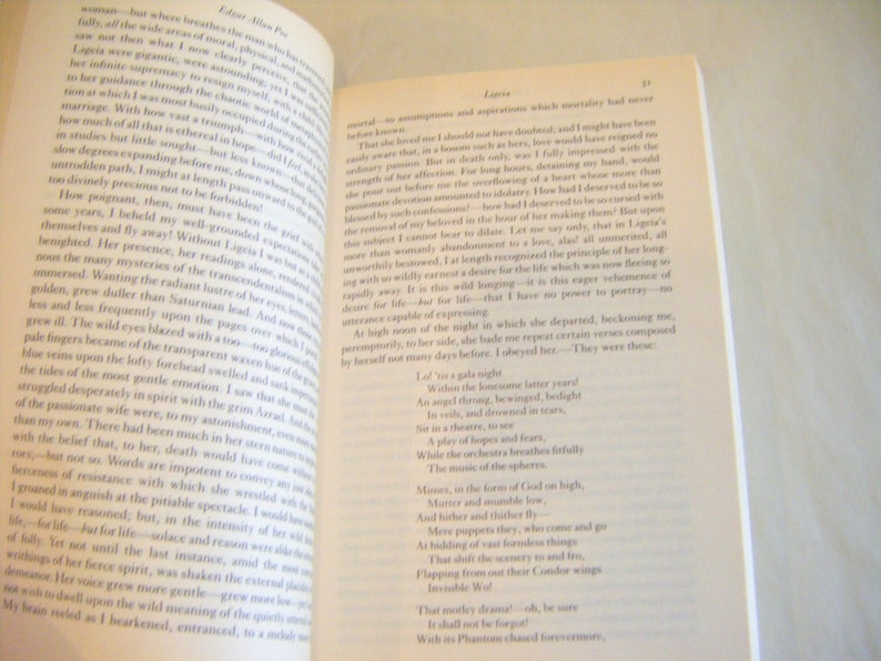 Edgar Allan Poe Selected Tales Vintage Paperback Book Short Stories ...