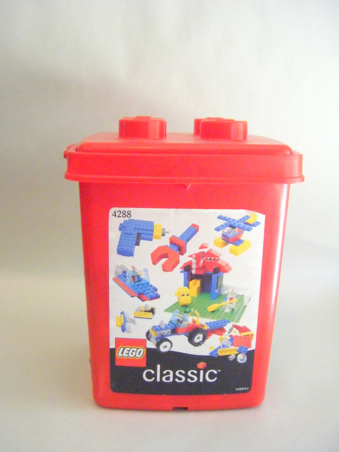 Vintage Classic Lego Bucket Set Toy Children Play Kids Etsy