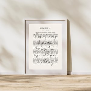 Impresión digital con cita de Aelin Galathynius, Trono de Cristal, Sarah J. Maas, libro, regalo, arte de pared, literatura fantástica, decoración del hogar imprimible
