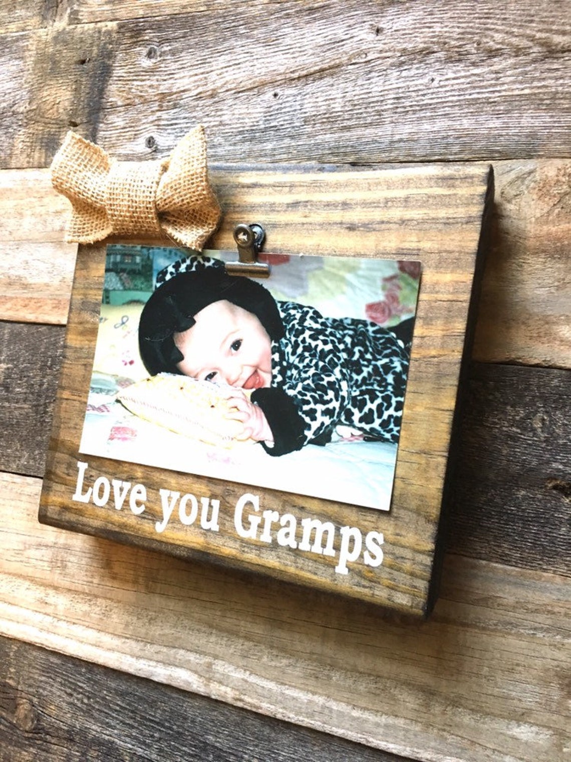 Pawpaw Picture Frame Papa Gift Papa Signfather's Day Etsy