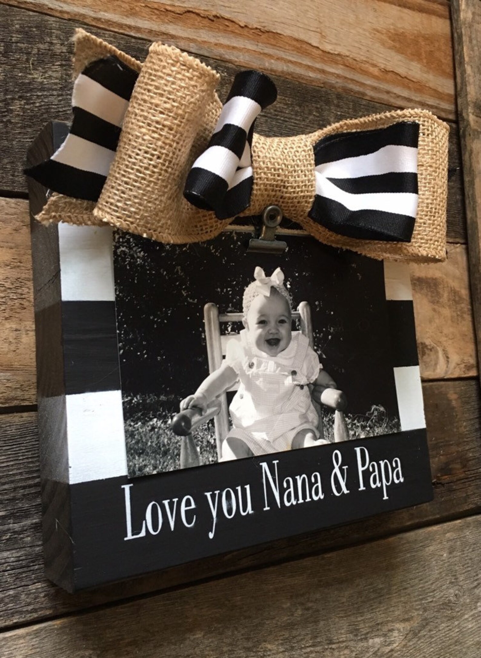 Nana and Papa Picture Frame Grandparents Frame mimi Papa Etsy