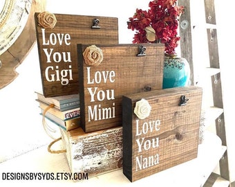 Mimi Picture Frame,Mimi Sign,Mimi Gift,Mothers Day Gift, Mimi Gigi Nana Mema Meme GG,Love You Mimi Yaya Oma