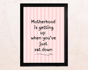 Pósters de maternidad / DESCARGA DIGITAL / Impresiones creativas / Arte mural para salas de manualidades / Frases divertidas de mamás / Pósters coloridos / Espacios para niños y creadores