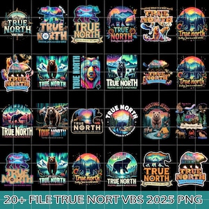 20+ True North VBS Clipart Bundle Png, Vacation Bible School, Vbs Sublimation Design, VBS Digital Download, Christian Summer Camp Png