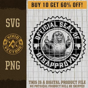 面白い不承認の印 SVG 皮肉なPNG 中指を立てる失礼な人気のトレンドレーザー彫刻カットファイルレザーハットパッチデザインTシャツ用