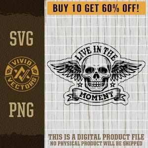 Calavera con diseño de calavera SVG para motociclista, motociclista, rudo, gótico, genial, día de carreras, PNG, grabado láser, diseño de parche de sombrero de cuero, logotipo vectorial, archivo de corte