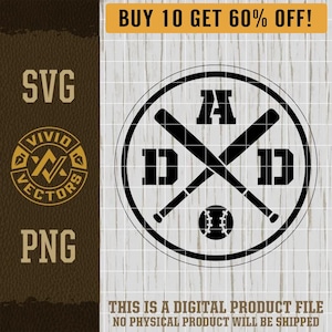 Dad Baseball SVG, Baseball Dad PNG Laser Engraving File Leather Hat Patch Designs, Xtool Glowforge Cricut Vector Logo Cut Files