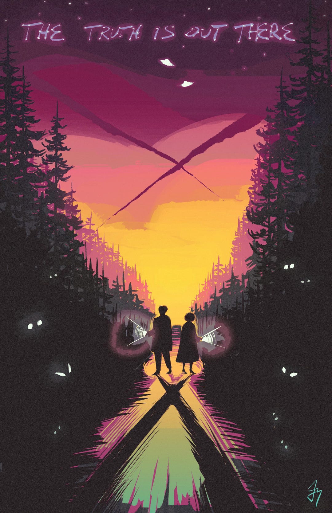 The X Files: Truth is Out There Poster | Wall Art | Digital Download - Etsy