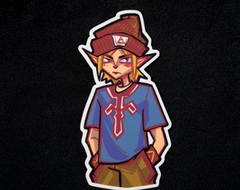 Legend of Zelda: Streetwear Link | Sticker