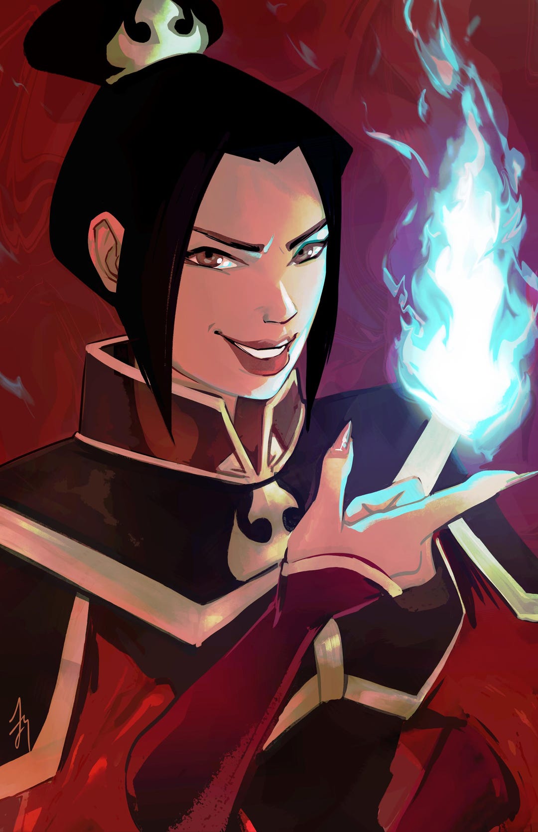 ATLA: Azula Poster | Wall Art | Digital Download - Etsy UK