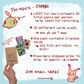 PRE-ORDERS: COMBO (New and Old)- BootlegMons Booster Pack (3 cards per pack)