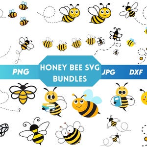 Bee path SVG bundle,Bee Png Bundle, Honeycomb Svg ,Honey Bee Svg,Queen Bee Svg ,Cute Bee Clipart,Bumblebee Svg,Digital File,Instant Download