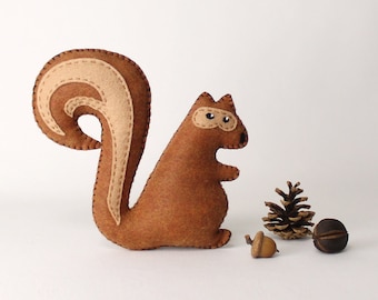 Teddy Squirrel 13cm e-Pattern
