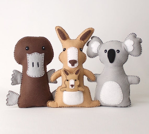 felt animal sewing patterns