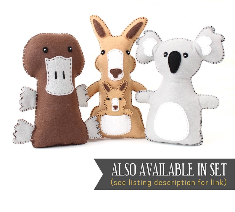 Platypus Stuffed Animal Sewing Pattern Duck Billed Platypus - Etsy