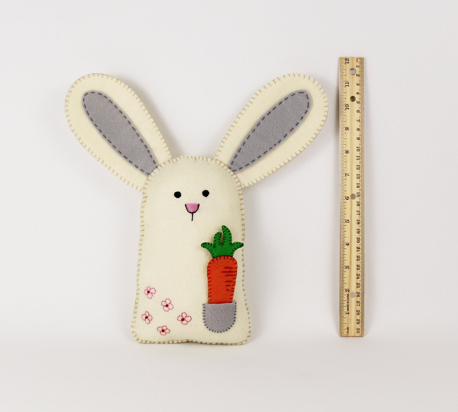 Bunny Sewing Pattern Felt Rabbit Hand Sewing Pattern With | Etsy Canada