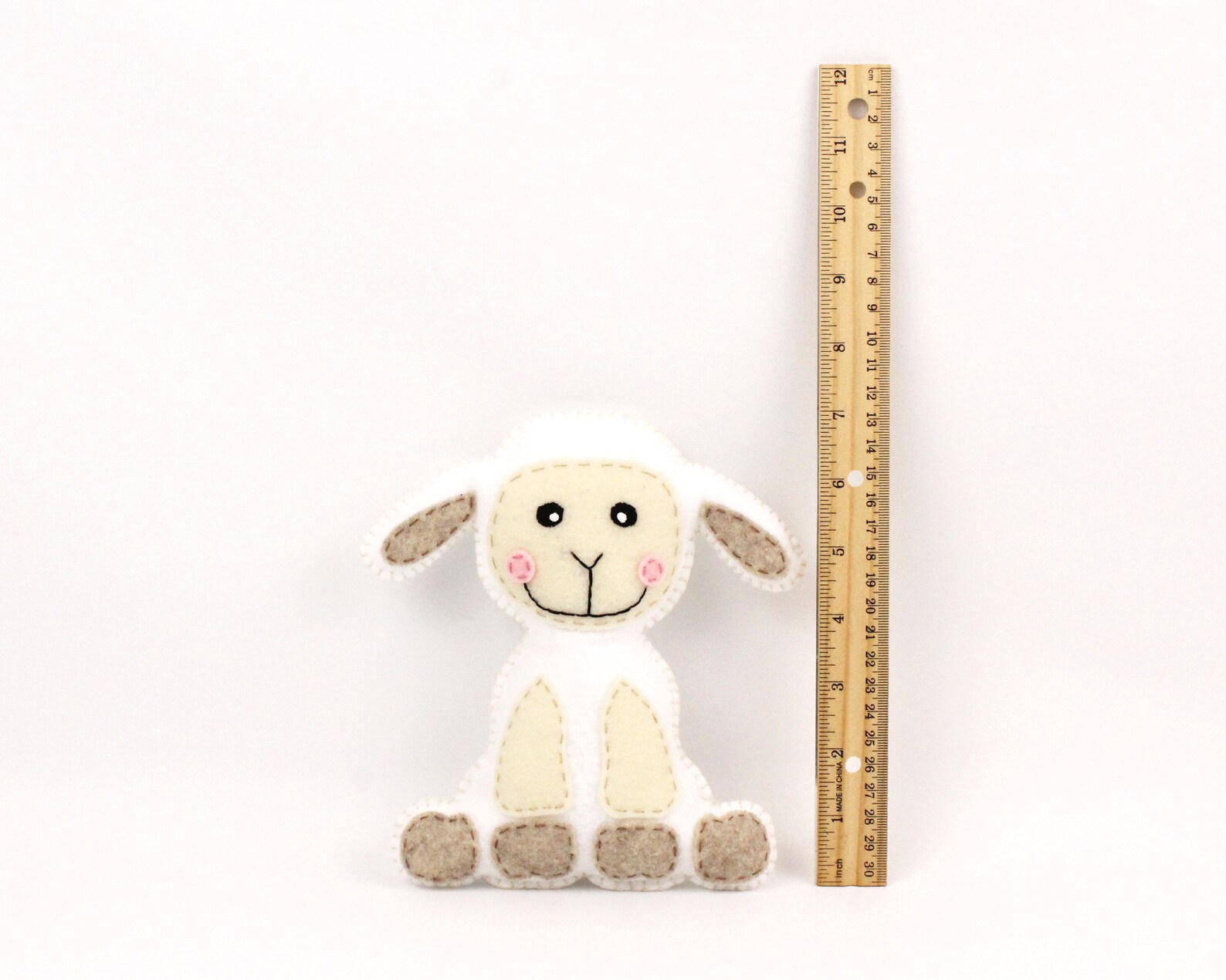 Lamb Stuffed Animal Sewing Pattern Plush Lamb Sewing Pattern Etsy