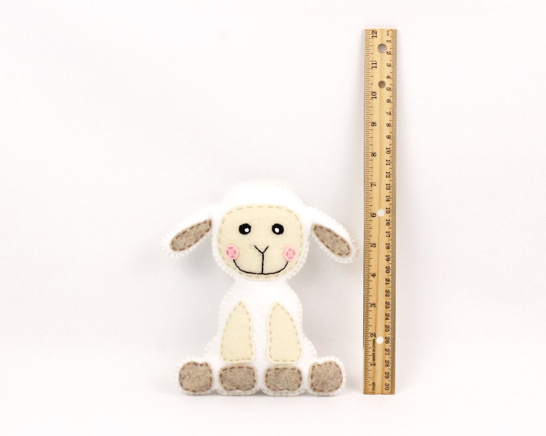 Lamb Stuffed Animal Sewing Pattern Plush Lamb Sewing Pattern Etsy