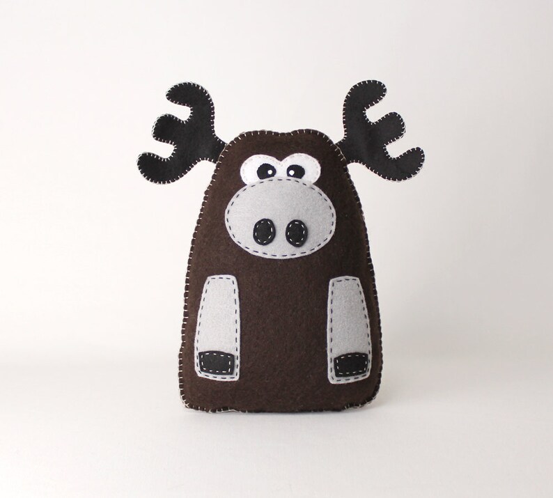 stuffed moose sewing pattern