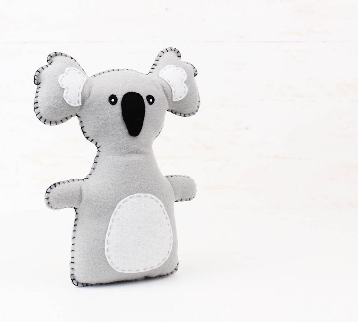 Koala Stuffed Animal Sewing Pattern Koala Hand Sewing | Etsy