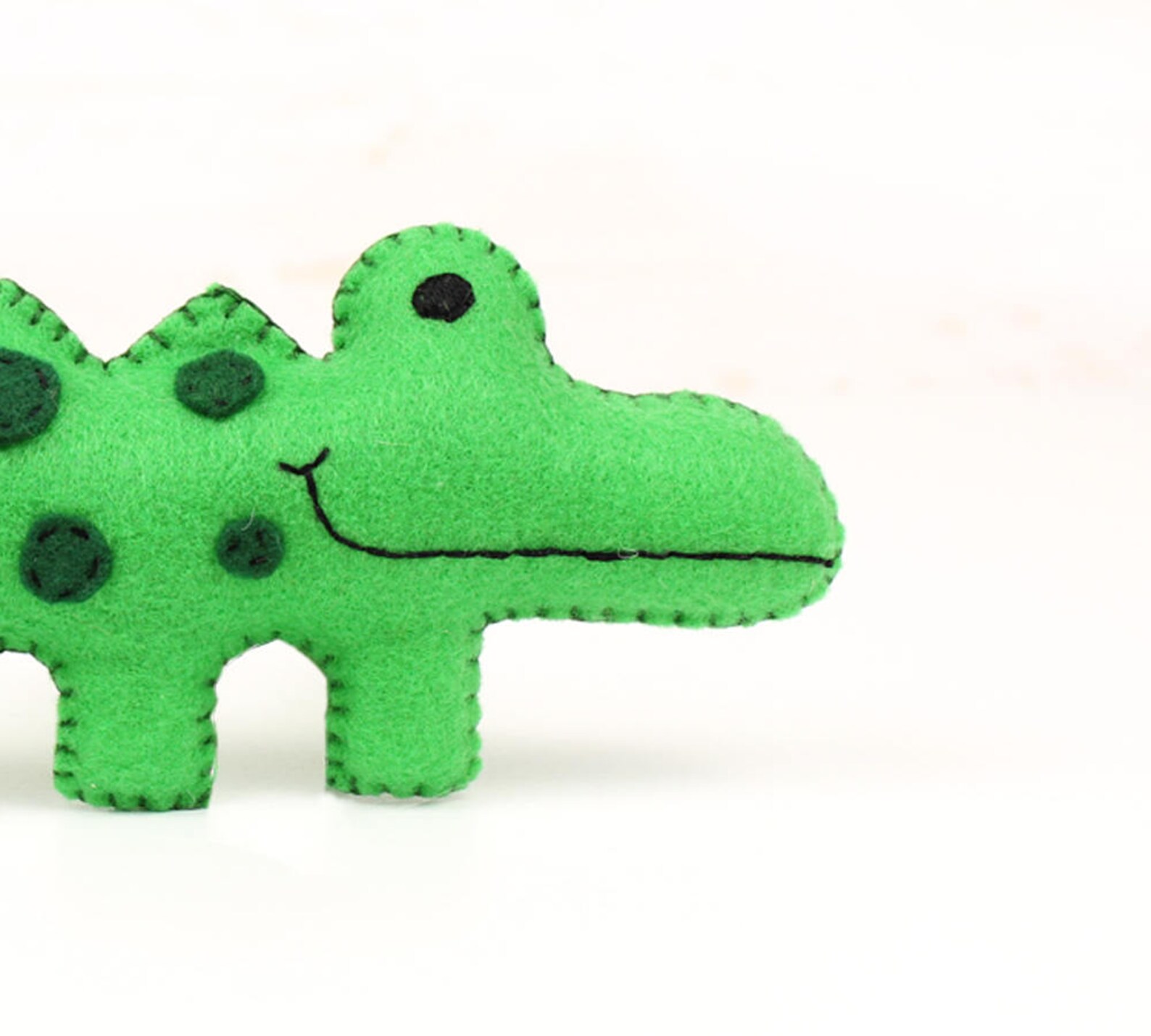 Crocodile Sewing Pattern Felt Alligator Pattern Sew by Hand Etsy Canada