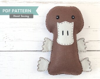 stuffed platypus pattern