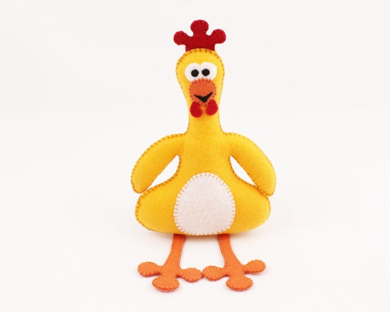 chicken stuffed animal pattern