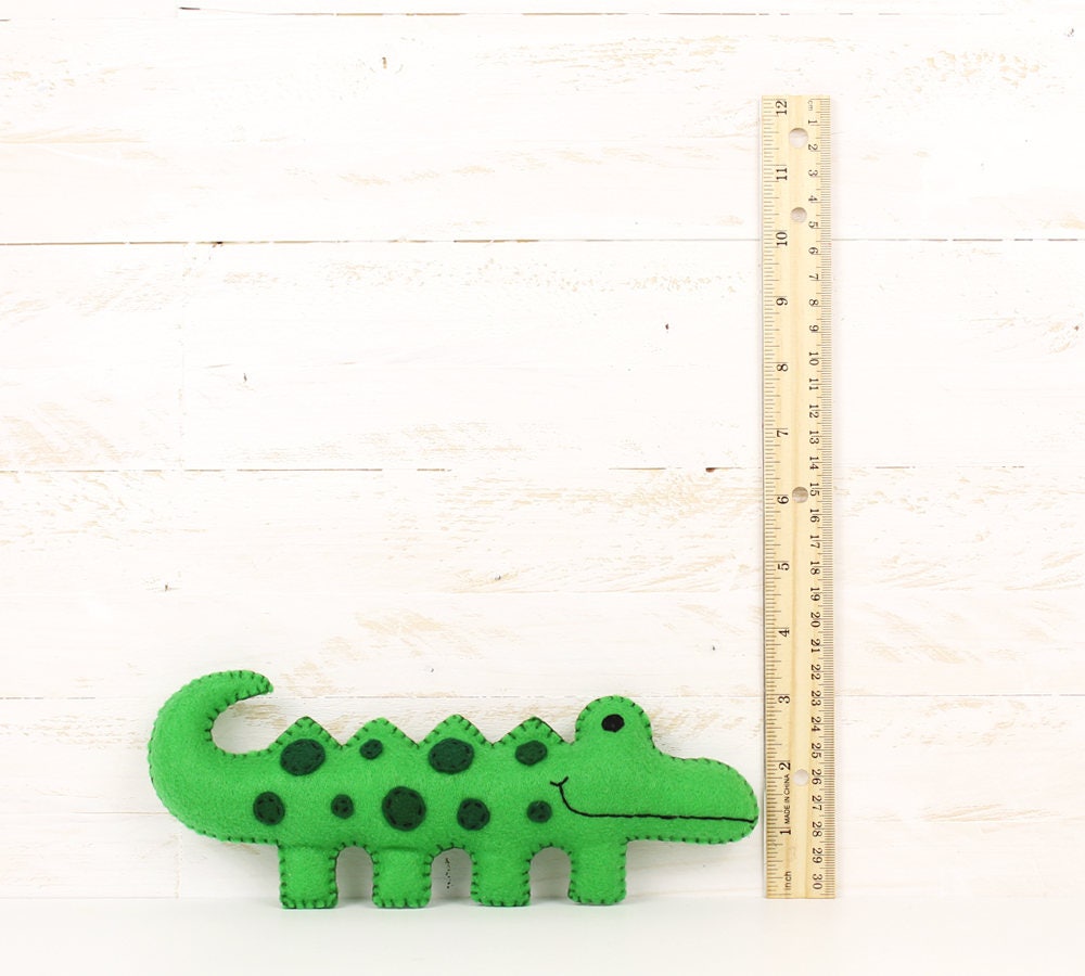 Crocodile Sewing Pattern Felt Alligator Pattern Sew by Hand Etsy Canada