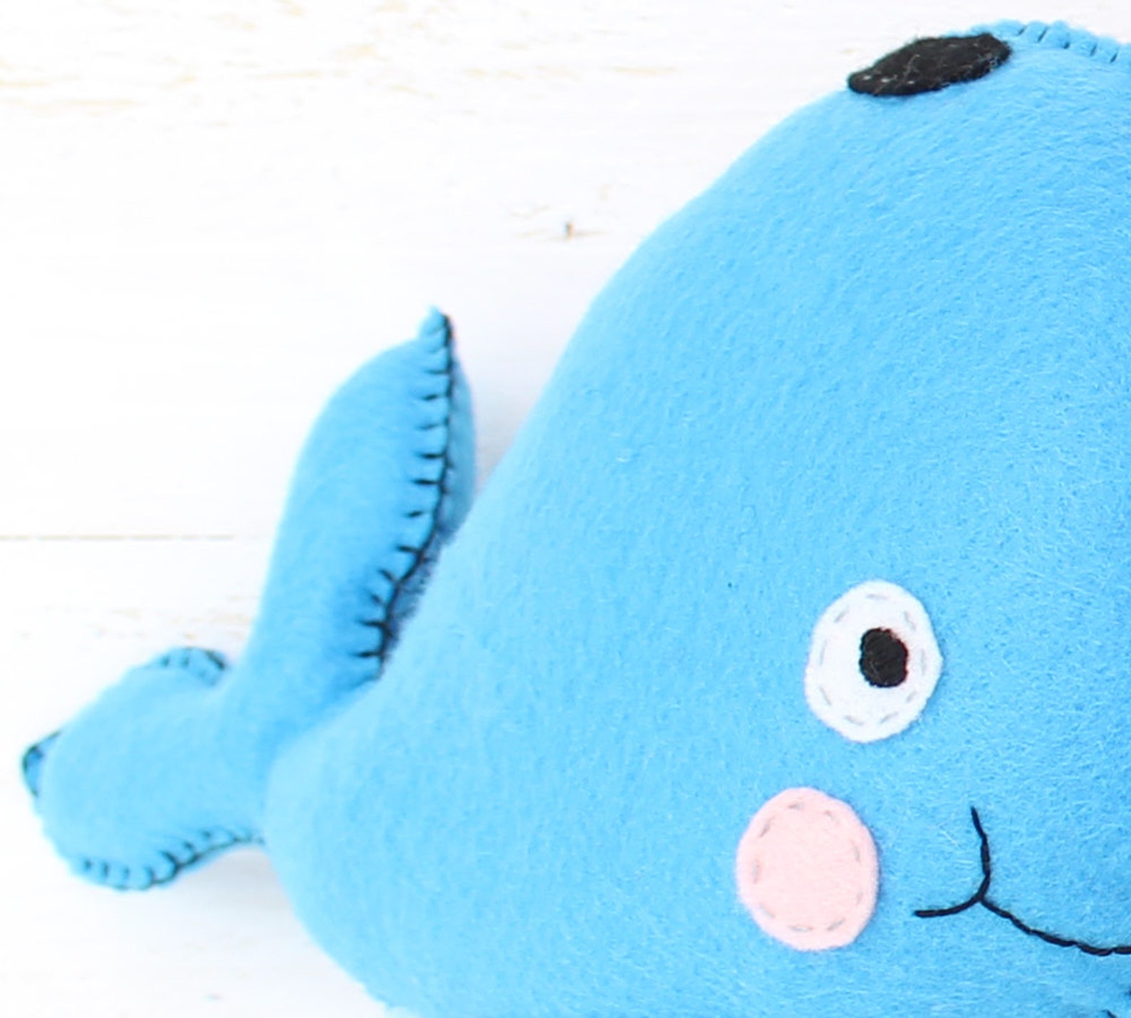 Whale Sewing Pattern Stuffed Whale Hand Sewing Pattern Felt Etsy Ireland