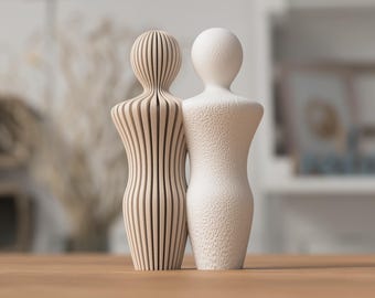 Statua di coppia di uomini, regalo di San Valentino, scultura moderna di coppia d'amore come decorazione per matrimoni