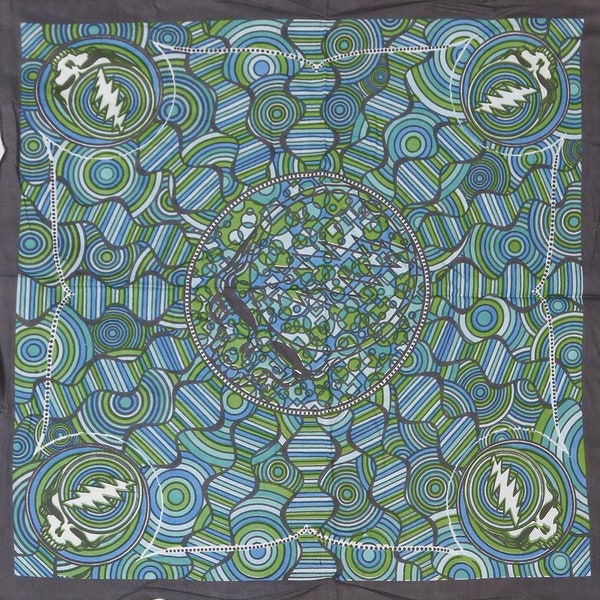 Grateful Dead SYF Bandana Water 22x22