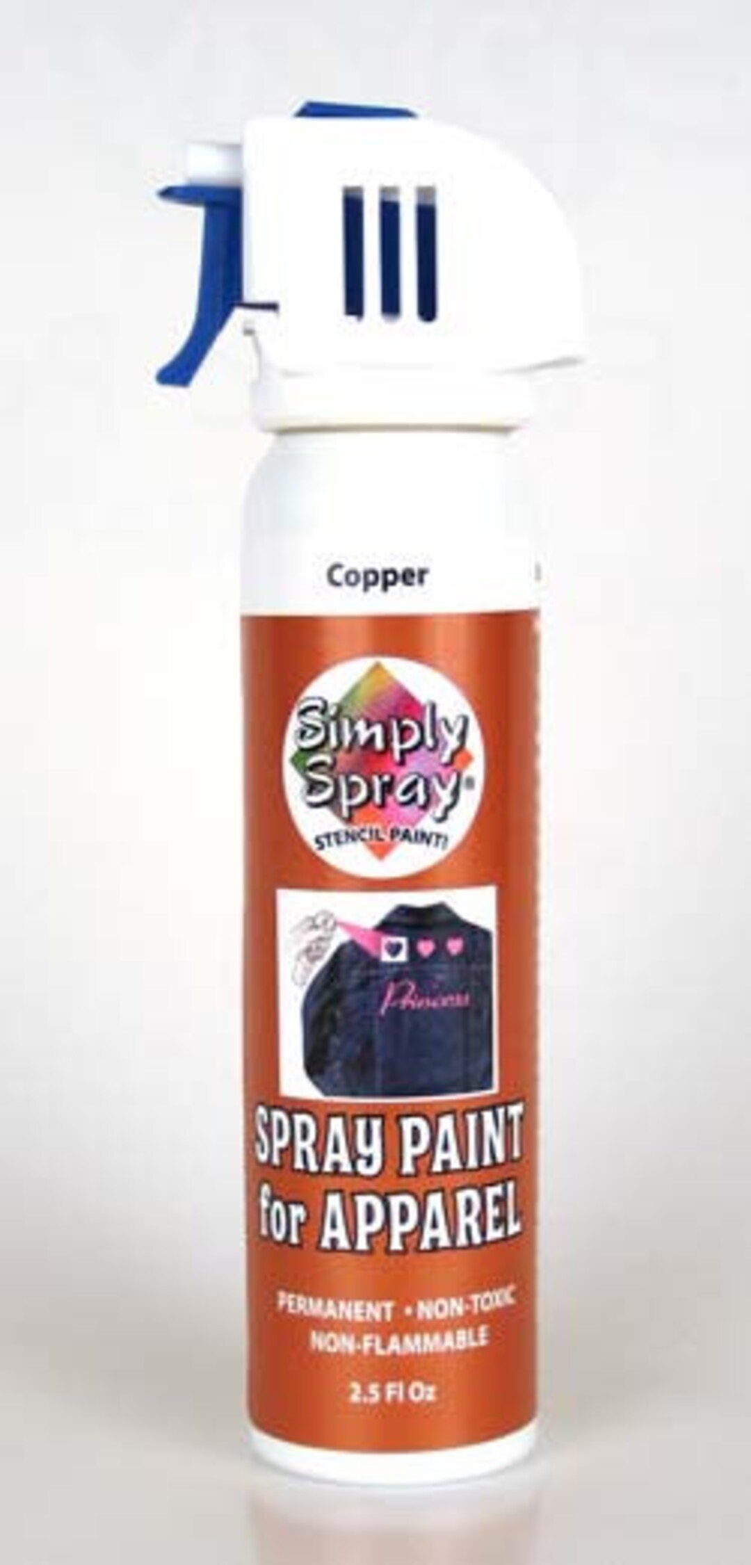 12 PACK Simply Spray Fabric Spray Stencil Paint for Crafts & Clothing