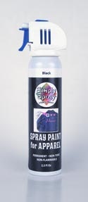 12 PACK Paint It Black Simply Spray Fabric Spray Paint for