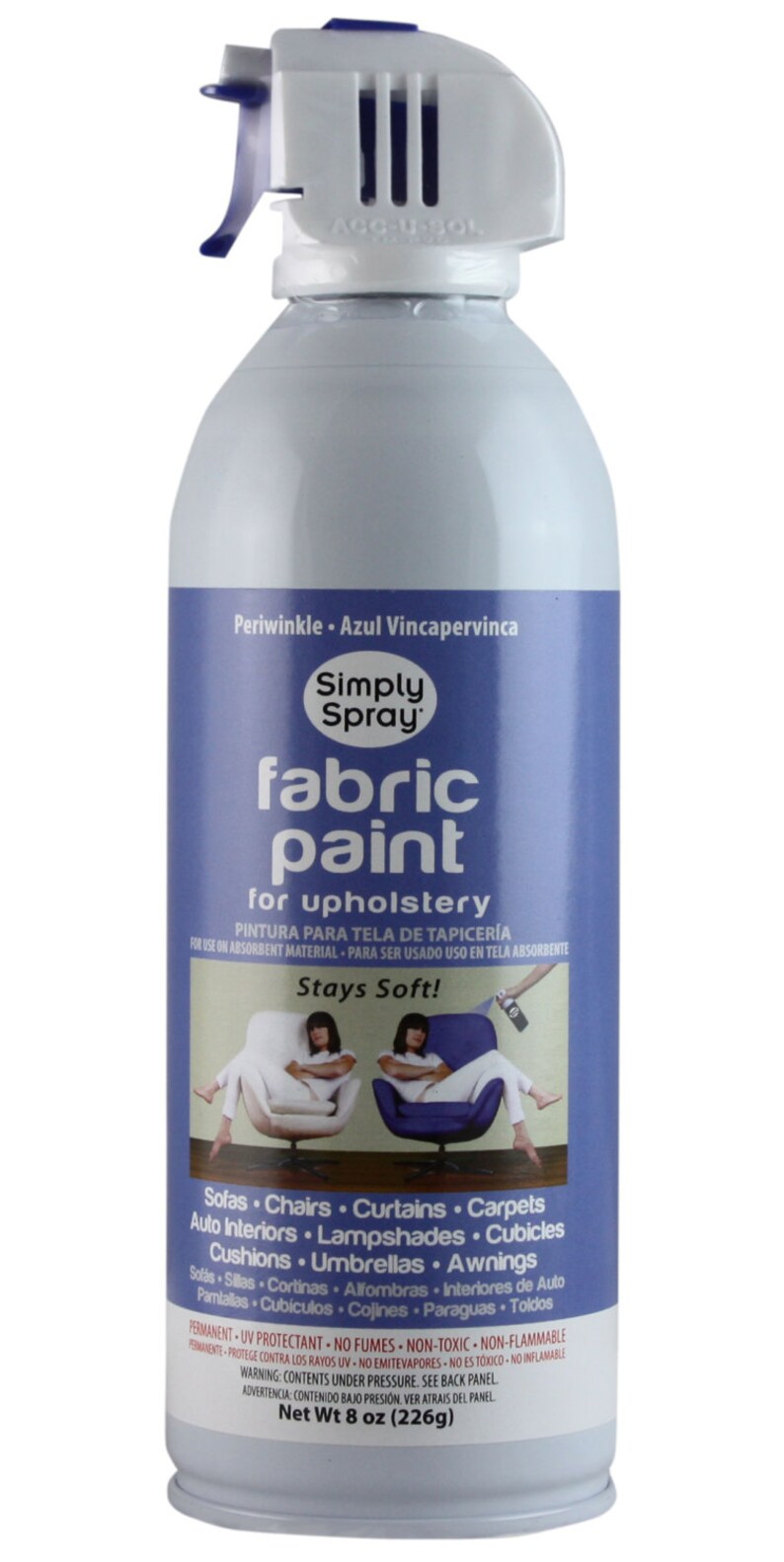 Simply Spray Upholstery Fabric Spray Paint Dries Soft Etsy