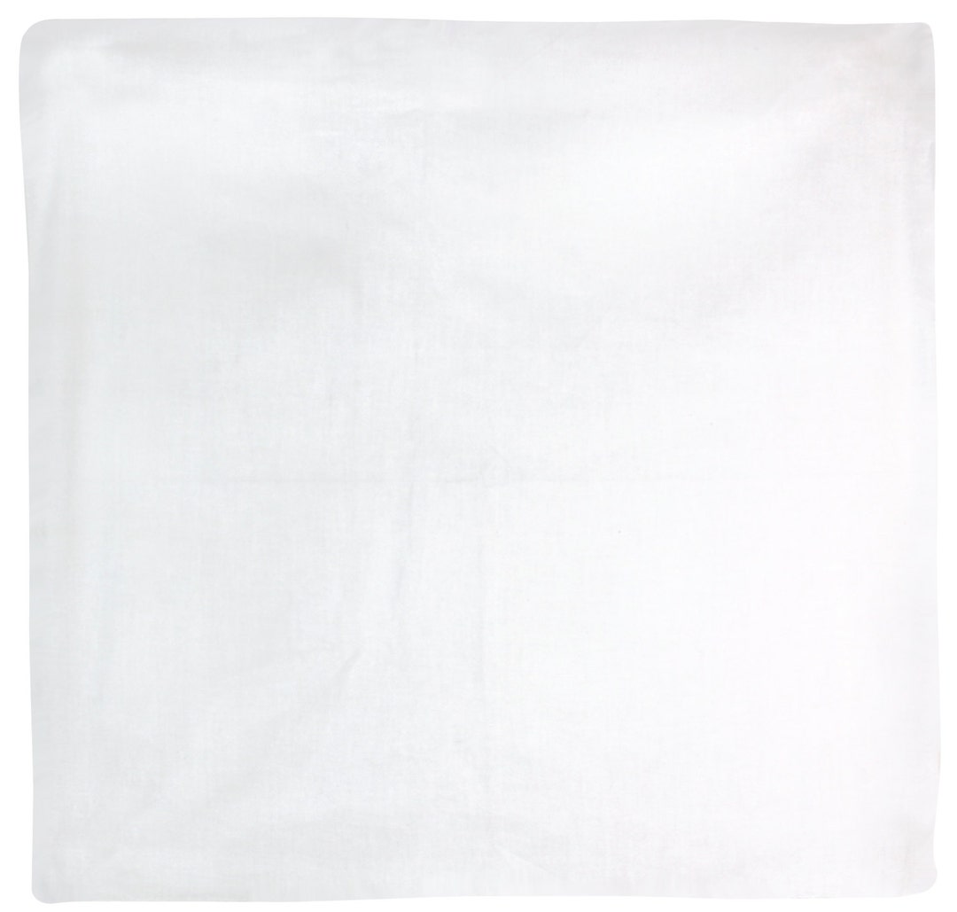 Blank White Bandana 100 Cotton for Tie Dye Art Applications Etsy