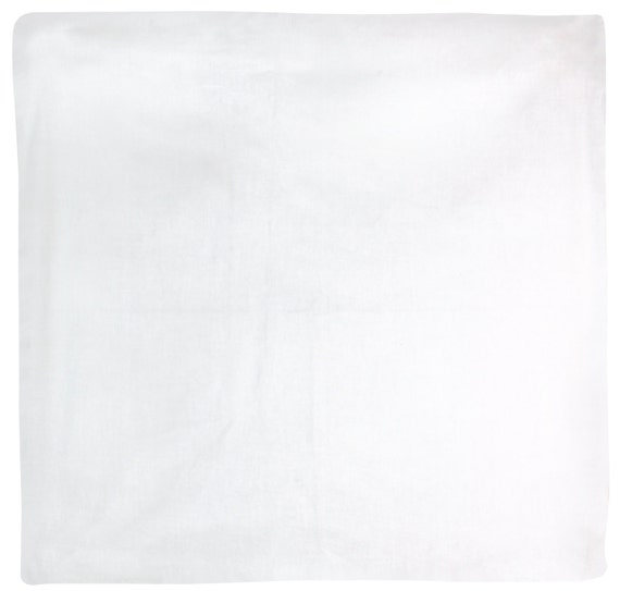 Blank White Bandana 100% Cotton PFD 22" x 22" Handkerchief Bandanna Doo Rag Blank White Bandana 100% Cotton PFD 22" x 22" Handkerchief Bandanna Doo Rag