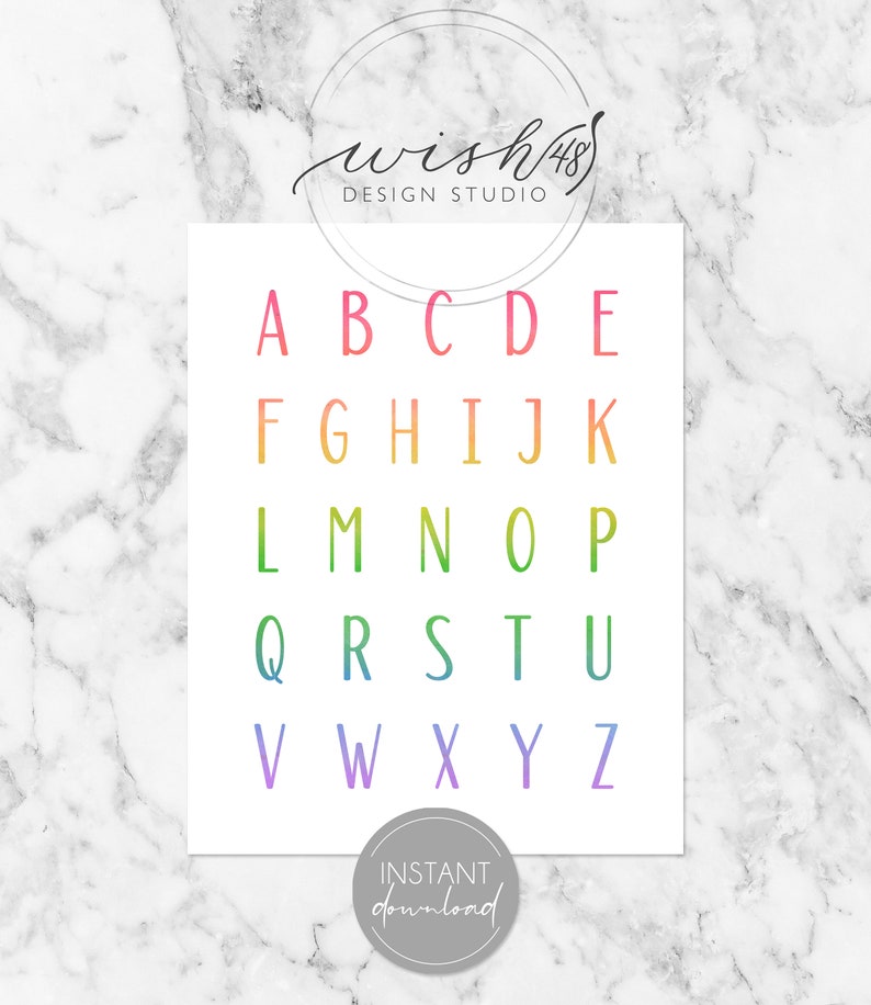 Set of Educational Posters, Classroom Decor, Kids Wall Art, Montessori Classroom Decor, Learning Posters, Homeschool Decor, Alphabet Poster image 7