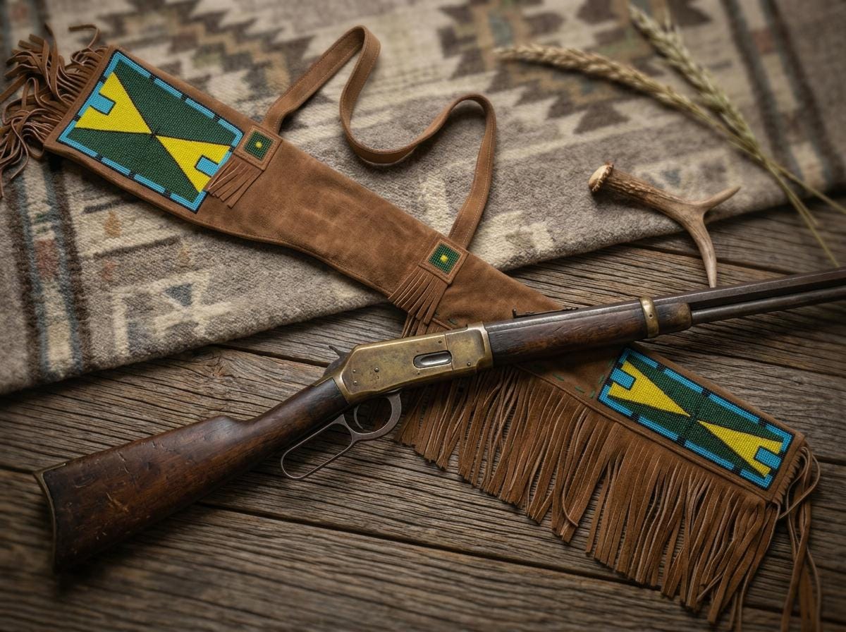 レザー製ライフル鞘 – スキャバード　ウエスタン　ハンドメイド 銃の鞘 - Etsy 日本