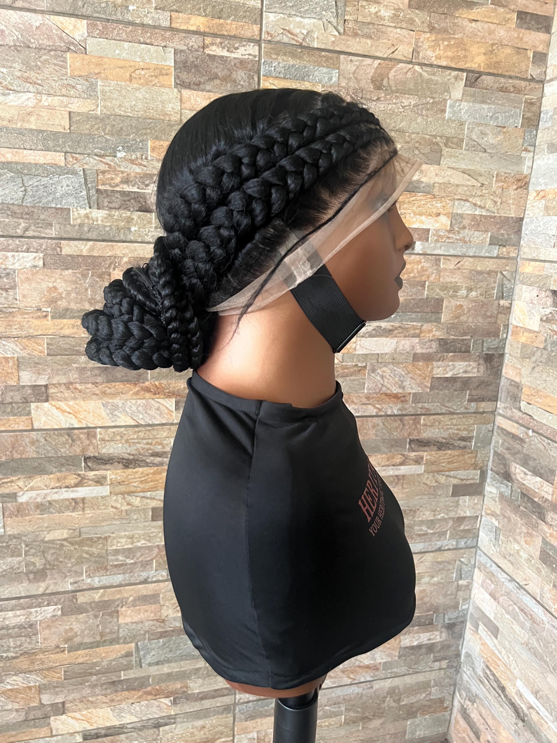 Fish Braid Corn Rows Two Cornrow-style French Braids; Braided Fishbone Lace - Etsy