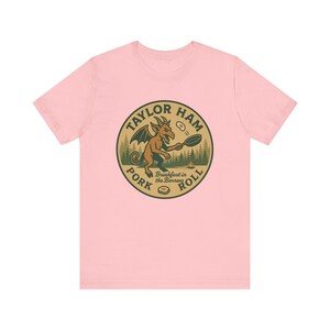 Taylor Ham Pork Roll Shirt | Jersey Devil Breakfast Tee | New Jersey Pine Barrens Gift image 10