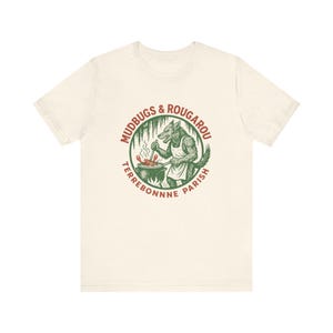Koszulka Mudbugs & Rougarou | Koszulka z motywem gotowanych raków Cajun | Prezent w stylu Louisiana Bayou Folklore zdjęcie 7