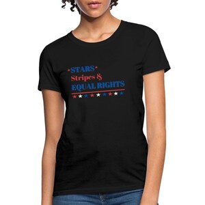 Dames patriottisch T-shirt, Protest, Democratisch, Fourth of July, Anti Trump, Comfort-T-shirt