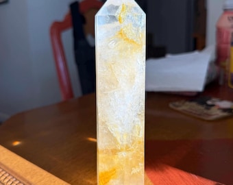 Golden Healer Quartz Tower