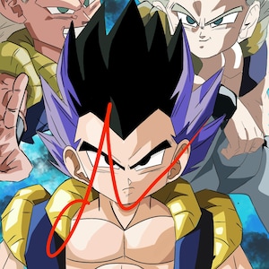 Gotenks Digital Print (Watermark-free w/purchase)