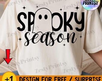 Schattig spook PNG, spookachtig seizoen Halloween PNG, trendy digitale download Halloween, spook clipart, esthetisch Halloween-ontwerp, sublimatie png