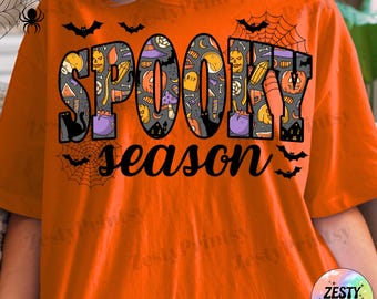 Halloween Ghost PNG, Cute Spooky Ghost Clipart Digital Download, Halloween Shirt Design PNG, Sublimation, Creepy Ghost PNG, Instant Download