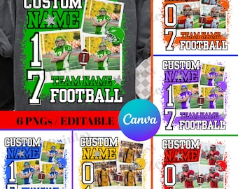 Fotbollssäsongen PNG-paket, retro höstfotboll Clipart, fotbollsmamma sublimering, matchdag PNG, anpassad spelare PNG, sportlag PNG-designer