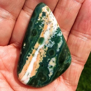 Old stock marovato Ocean Jasper Cabochon ( Designer Cabochon )