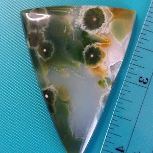 Emerald Agate Ocean Jasper Cabochon