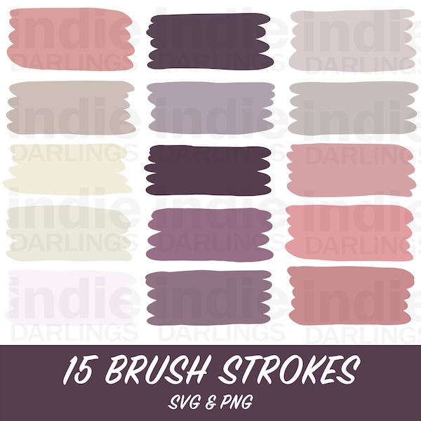 Pink Purple Paint Brush SVG | Paint Brush PNG | Keychain svg | Keyring pattern svu | Background svg | Brush stroke bundle | Clipart